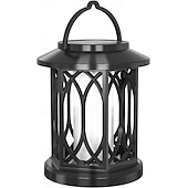 cheap Landscape Lights-Solar Flickering Flame Lantern Outdoor Lights  Waterproof Hanging Solar Lanterns Lights Solar Powered Lanterns Outdoor for Patio Yard Deck Pathway