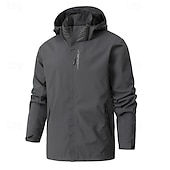 abordables Chaquetas impermeables-Hombre Cortavientos Chaqueta Chaqueta para senderismo Impermeable Al aire libre Impermeable Resistente al Viento Trajes de senderismo Ropa de senderismo Primavera Otoño Camiseta Camping / Senderismo
