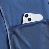 preiswerte Wasserdichte Jacken-Herren Outdoorjacke Wanderjacke Regenmantel Außen Sonnenschutz Wanderoutfits Wanderbekleidung Frühling Herbst Oberteil Camping / Wandern / Höhlenforschung Laufen Dunkelgrau Schwarz Blau