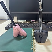 baratos estojos e porta-lápis-decoração de sala de estar de mesa pequeno presente sexy bunda brincadeira porta caneta porta caneta anal presente divertido