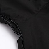 cheap Outdoor Jackets-Men's Windbreaker Hiking Jacket Rain Coat Outdoor Waterproof Windproof Hiking Outfits Hiking Clothes Spring Autumn / Fall Top Camping / Hiking / Caving Running Black White Red