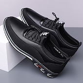 cheap Semi-Formal-Men&#039;s Beige and Black Athletic Sneakers with Elastic Lace-Up Design and Cushioned Sole – Comfortable and Stylish Sports Footwear for Casual Wear, Running, and Outdoor Activities