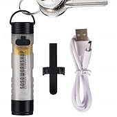 baratos Luzes de paisagem-Lanterna portátil para acampamento ao ar livre, multifuncional, leve, pequena lanterna, lanternas de LED, lanternas portáteis para acampamento com gancho magnético para churrasco ao ar livre, pesca