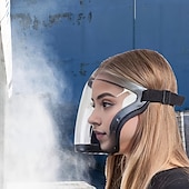 cheap Camping Equipment-Full Face Protective Mask Adjustable Anti-fog Plastic Mask, Breathable Design, Suitable For Outdoor And Kitchen, Secure Closure - Ideal Gift For Family And Friends, Multifunctional Protective Mask