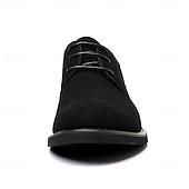 preiswerte Formell-Braune Derby-Schuhe aus hochwertigem Rindsleder für Herren mit glattem Kunstleder-Finish – klassisches Schuhwerk fürs Büro, formelle Anlässe und den Alltag