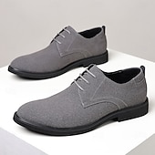 preiswerte Formell-Braune Derby-Schuhe aus hochwertigem Rindsleder für Herren mit glattem Kunstleder-Finish – klassisches Schuhwerk fürs Büro, formelle Anlässe und den Alltag
