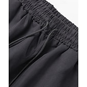 cheap Cargo Pants-Men&#039;s Cargo Pants Trousers Drawstring Elastic Waist Multi Pocket Plain Wearable Outdoor Daily Camping &amp; Hiking Fashion Classic Black Brown