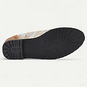 billige Sneakers til herrer-Herresko med blomstertrykk og skinndetaljer – trendy, pustende design, ideell for sommerutflukter, uformelle arrangementer og helgeklær