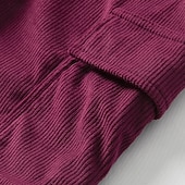 baratos Clássico-Homens Bermuda Cargo Calção Shorts de verão Shorts de veludo cotelê Bolso multi Bolso com aba Tecido Conforto Vestível Comprimento do joelho Ao ar livre Esporte Diário Moda Casual Preto Vinho