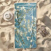 Недорогие Тонкие одеяла и пледы-мягкое и впитывающее пляжное полотенце - легкое, быстросохнущее, не оставляющее следов на песке, для пляжа, бассейна и путешествий