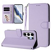 Χαμηλού Κόστους Samsung Θήκη-τηλέφωνο tok Για Samsung Galaxy S25 Ultra S24 Ultra Plus S23 Ultra Plus S22 Plus Ultra A55 A35 A25 A15 5G A54 A34 A14 A53 A33 A23 A13 Θήκη κάρτας πορτοφολιού