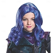 Descendants Mal Wig- Child Halloween Wigs3