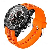 abordables Relojes digitales-Reloj electrónico de lujo Sanda 5104 para estudiantes, multifuncional, resistente al agua, deportivo, con cronómetro, a la moda.
