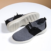 billige Sneakers til herrer-herre pustende strikkesko – myke og fleksible tursko for komfort og stil i daglige aktiviteter