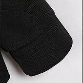 economico felpe con cappuccio da uomo di base-Per uomo Felpa con cappuccio a nido d&#039;ape Felpa con cappuccio e zip Felpa con zip Nero Bianco Blu Cachi Grigio Con Cappuccio Semplice Con zip Zip a un quarto Sport &amp; Outdoor Casuale Quotidiano