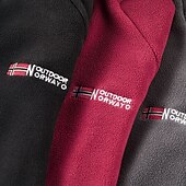 economico felpe in pile-Per uomo Felpa con zip Felpa con cappuccio in pile Nero Rosso Grigio Colletto Mao Semplice Con zip Zip a un quarto Sport &amp; Outdoor Casuale Quotidiano Streetwear Cool Abbigliamento Sportivo Autunno