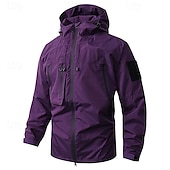 economico Giacche impermeabili-Per uomo Giacca a Vento Giacca da escursionismo Impermeabile Esterno Impermeabile Antivento Abbigliamento da trekking Abbigliamento da trekking Primavera Autunno Top Campeggio / Escursionismo