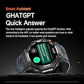 cheap Smartwatch-New ChatGPT AI assistant Smart Watch 5ATM Waterproof GPS Built-in Dual-band GNSS Compass Military Sport Smartwatch Men Woman