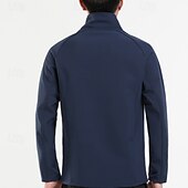 abordables Softshell, polares y chaquetas de montaña-Hombre Chaqueta para senderismo Chaqueta de lana para senderismo Invierno Al aire libre Térmico Grueso Invierno Chaquetas de Lana / Vellones Negro Rojo Azul Marino Oscuro Azul Real Gris