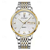 abordables Relojes de Cuarzo-827 Nuevo reloj de moda para hombre, resistente al agua y con luz nocturna, ideal para estudiantes, reloj de moda de tendencia lujosa para hombre.