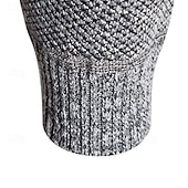 billige cardigangenser for menn-Herre Genser Cardigan Genser Riflet Strikke Vanlige topper Strikket عادي V-hals Moderne Moderne Fritid Avslappet Dagligdagstøy Klær Vår &amp; Vinter Vinrød Blå M L XL