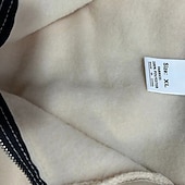 abordables pulls molletonnés-Homme Sweats à capuche zippés Sweat à capuche en polaire Abricot Rouge vin Noir Blanche Rouge Col montant Uni Quart de zip Sport &amp; Loisir Occasionnel Quotidien Streetwear Frais Vêtements de sport