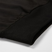 economico Tute da ginnastica-Per uomo Tuta da Ginnastica Pantaloni da Tuta Felpa con cappuccio e zip Tasca Blocco di colori Completo Abbigliamento Autunno Nero Blu marino scuro Palestra Allenamento Sportivo Antivento Manica Lunga