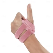 abordables Attelles et orthèses-Attelle de pouce CMC pour soulager les douleurs arthritiques, stabilisateur de pouce et support pour les douleurs articulaires liées à l&#039;arthrose, réglable et confortable, pour la main gauche, grande