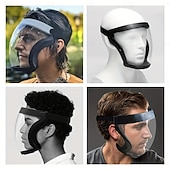 cheap Camping Equipment-Full Face Protective Mask Adjustable Anti-fog Plastic Mask, Breathable Design, Suitable For Outdoor And Kitchen, Secure Closure - Ideal Gift For Family And Friends, Multifunctional Protective Mask