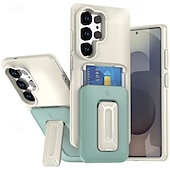 baratos Capa Samsung-telefone Capinha Para Samsung Galaxy S25 S25 Ultra S24 Ultra Plus S23 Ultra Capa traseira Com Suporte Antichoque PC