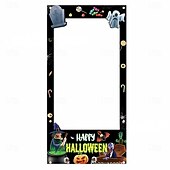 お買い得  ハロウィン壁タペストリー-ハロウィーンの写真ブースの小道具は、幽霊、カボチャ、魔女、コウモリなど、パーティー、イベント、お祝いに最適な不気味で楽しいデザインです。