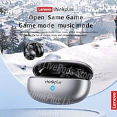 baratos Auscultadores TWS True Wireless-Fones de ouvido sem fio Lenovo XT83II Bluetooth 5.3 com design de clipe de orelha, controle por toque, chamada HD com microfones, fones de ouvido esportivos