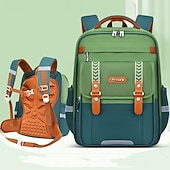 preiswerte Büchertaschen-Grundschulrucksack Jungen ergonomischer Rucksack Kinder wasserdichter Schulranzen Taschenbuch große Kapazität Mädchen Wolkenrucksack
