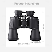 preiswerte Entfernungsmesser &amp; Teleskope-Fernglas 20x50mm professionelles Fernglas mit großer Reichweite Outdoor-Jagdfernglas Teleskop