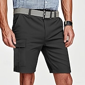 economico Classico-Per uomo Pantaloncini Tattici Pantaloncini cargo Shorts Pantaloncini Estivi Elastico in vita Multi-tasche Tasca con Patta Semplice Comodità Indossabile Lunghezza al ginocchio All&#039;aperto Sport