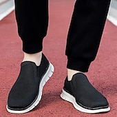 economico Sneakers da uomo-scarpe slip-on da uomo in similpelle beige con inserti in mesh – scarpe comode, leggere e traspiranti per l&#039;uso quotidiano, i viaggi e le attività rilassanti del fine settimana
