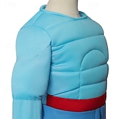 levne Chlapecké kostýmy-Aladdin Pohádka Džin Úbory Kostým Postavy z pohádek cosplay Filmové kostýmy for Chlapecké Dětské předvečer Všech svatých Výkon Vzdělávací převlékání Oblékání na školní akci