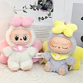 preiswerte Puppenbekleidungs- und Zubehörsets-Kleidungsset für 17cm Puppen ForLabubu Modekleidung Zubehör Outfit geeignet für 6,69 Zoll (17cm) Puppe weiche Baumwollkleidung Ersatz keine Puppe NUR Kleidung