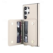 cheap Samsung Cases-Phone Case For Samsung Galaxy S22 S22 Plus  Ultra A73 A53 A52 A13 5G A13 A51 Back Cover with Lanyard Kickstand Card Slot Retro TPU PU Leather