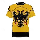 economico Abbigliamento Grafico-T-shirt bavarese Monaco Tedesco Alpino Corte Grafico per Per uomo Adulti Stampa 3D  per Carnevale Birra Oktoberfest Feste Casual Quotidiano