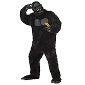olcso Férfi jelmezek-King Kong Szerepjáték Jelmezek Álarcosbál Felszerelések Szerepjáték Férfi Felnőttek Buli / Este Farsang Álarcos mulatság Mardi Gras Könnyű farsangi jelmez