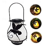 olcso Tájvilágítás-1 db kültéri, napelemes lánggal működő lámpa - vízálló LED-es dekoratív világítás kertbe, teraszra, ösvényre és hátsó udvarba