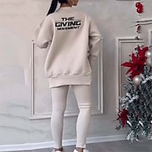 cheap Tracksuits-Women's Tracksuit Sweatsuit Activewear Set Pocket Solid Colored Clothing Suit Fall Black Blue Gym Workout Sports Thermal Warm Windproof Soft Long Sleeve Sport Activewear Micro-elastic Regular Fit