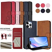levne Pouzdra pro iPhone-telefon Carcasă Pro Samsung Galaxy iPhone 16 Pro Max Plus iPhone 16 iPhone 16 Plus iPhone 16 Pro Max iPhone 15 iPhone 15 Pro Max iPhone 15 14 Pro Max Plus Pouzdro na peněženku se stojánkem Zip