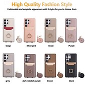 billiga Skal och fodral till Samsung-telefon fodral Till Samsung Galaxy S25 S25 Plus S24 Ultra S24 S24 Ultra Plus S23 Ultra Plus S23 S23 Plus S22 Ultra S22 S21 Plus Ultra Plånboksfodral med snodd Stöd Kortplats Kontor / företag