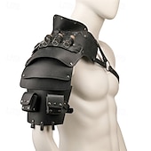 voordelige Pantser-Punk &amp; Gothic Middeleeuws Renaissance Wapens en Harnassen Gemaskerd Bal Krijger Ridder Voor heren Viking Maskerade Prestatie Toneel Maskerade Volwassenen Schouder Pantser