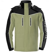 abordables Chaquetas y chalecos para hombre-Impermeable para motocicleta Wosawe, modelos para hombre y mujer, resistente al viento, para pesca al aire libre, senderismo, abrigo, práctico almacenamiento, cortavientos ME224