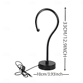abordables Lampes de Table-Lampe de bureau créative en forme de point d&#039;interrogation pour salon, chambre à coucher, lumière tricolore, moderne et contemporaine, alimentée par USB pour chambre à coucher &lt;5v a / b