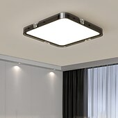economico Lampade da soffitto con dimmer-Lampada da soffitto a LED minimalista ultrasottile, protezione degli occhi interamente in rame per camera da letto/corridoio