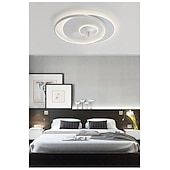 preiswerte Deckenventilator-Leuchten-neuer moderner minimalistischer ultradünner Deckenventilator mit integrierter LED-Beleuchtung, ideal für Schlafzimmer &amp; Studie